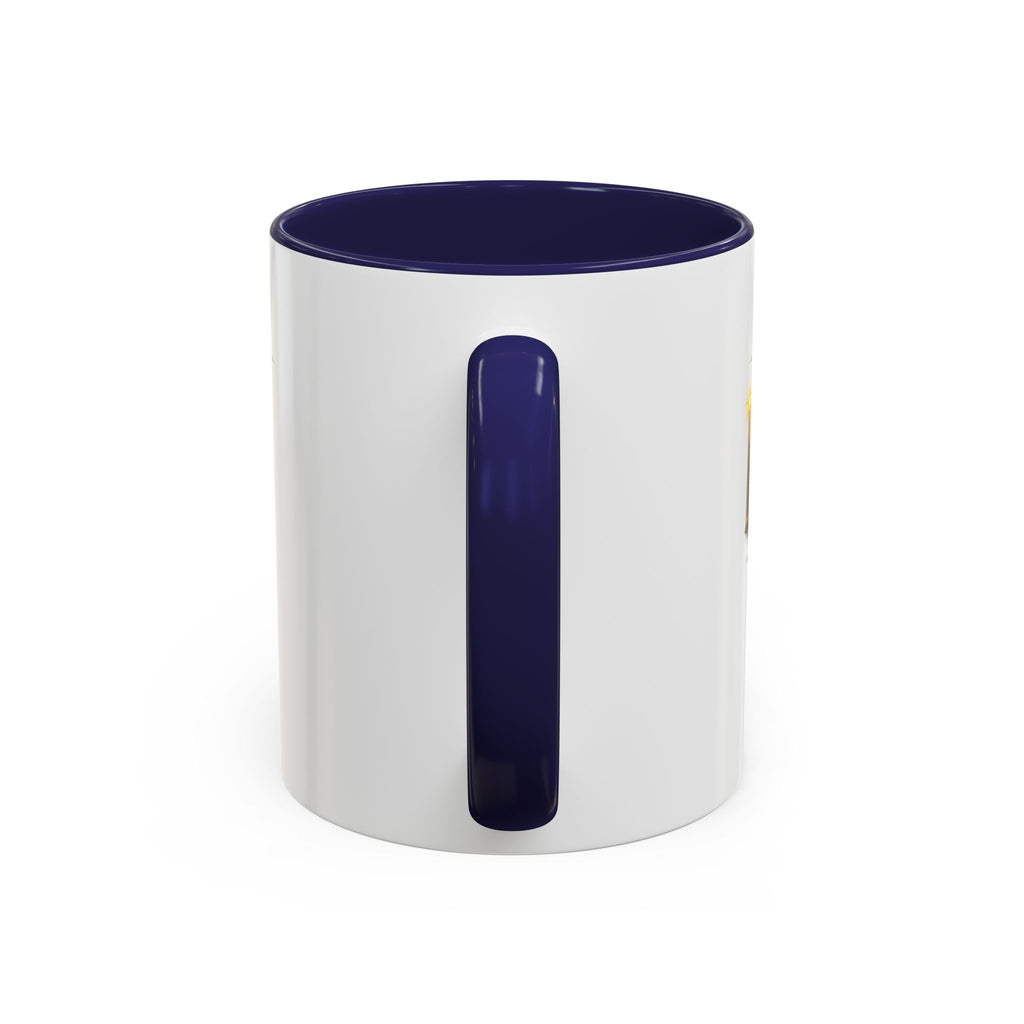 Active Elevation Unstoppable Coffee Mug — Gold Logo Accent Ceramic Mug (11/15oz)