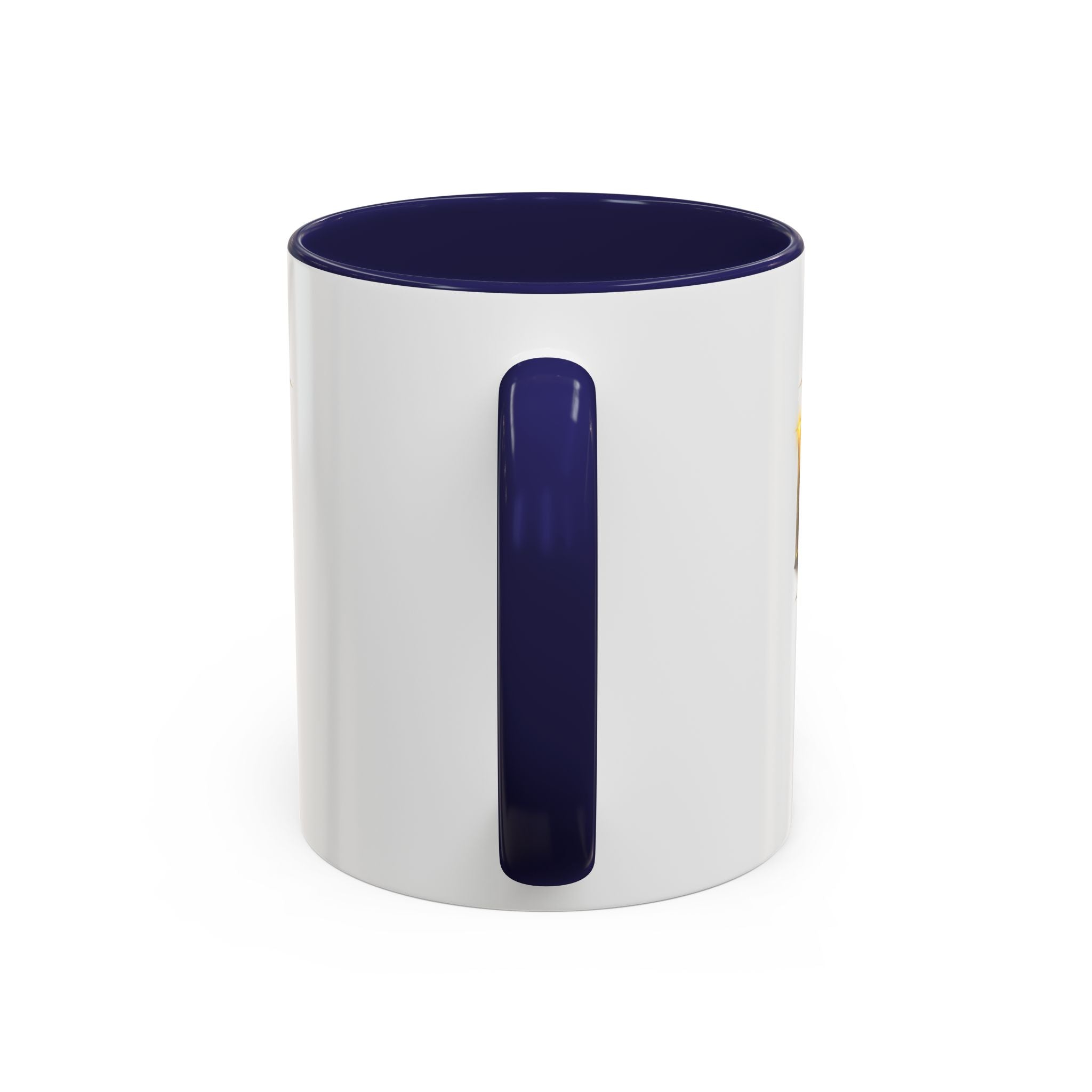Active Elevation Unstoppable Coffee Mug — Gold Logo Accent Ceramic Mug (11/15oz)
