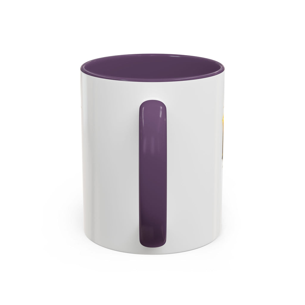 Active Elevation Unstoppable Coffee Mug — Gold Logo Accent Ceramic Mug (11/15oz)