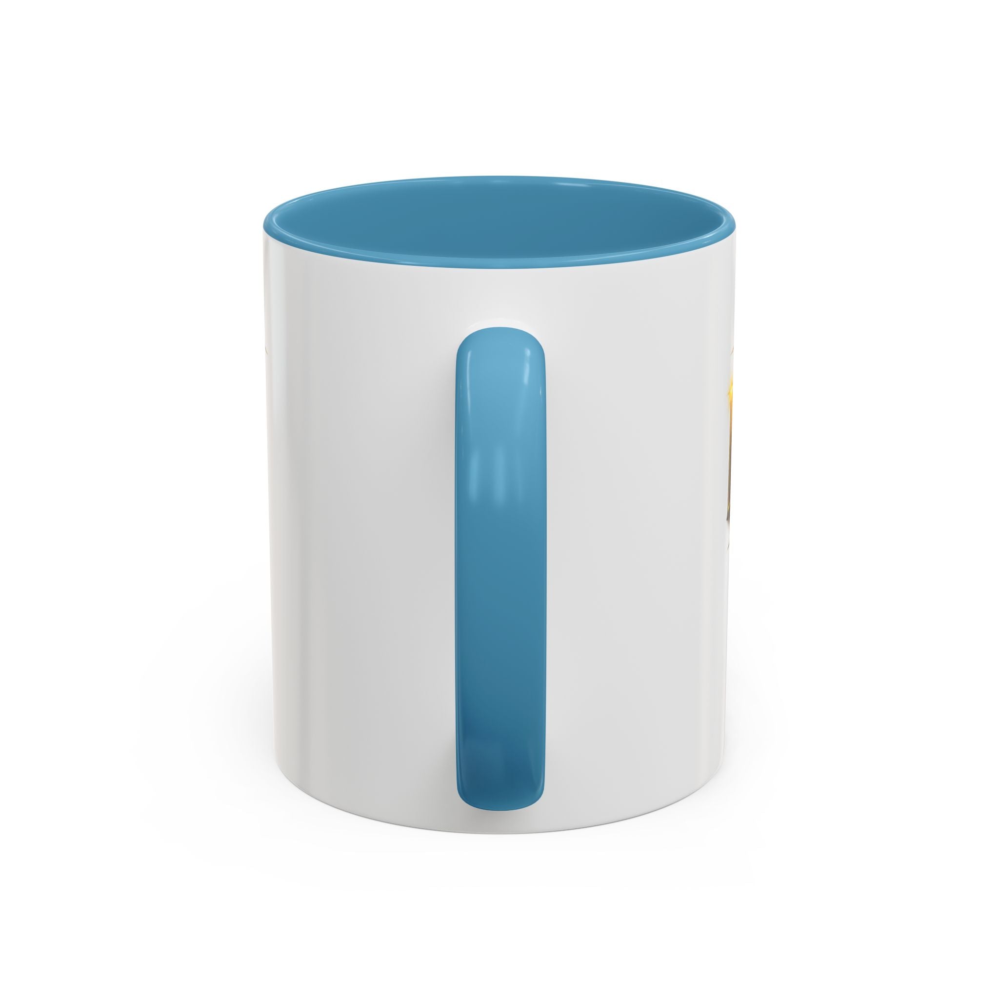 Active Elevation Unstoppable Coffee Mug — Gold Logo Accent Ceramic Mug (11/15oz)
