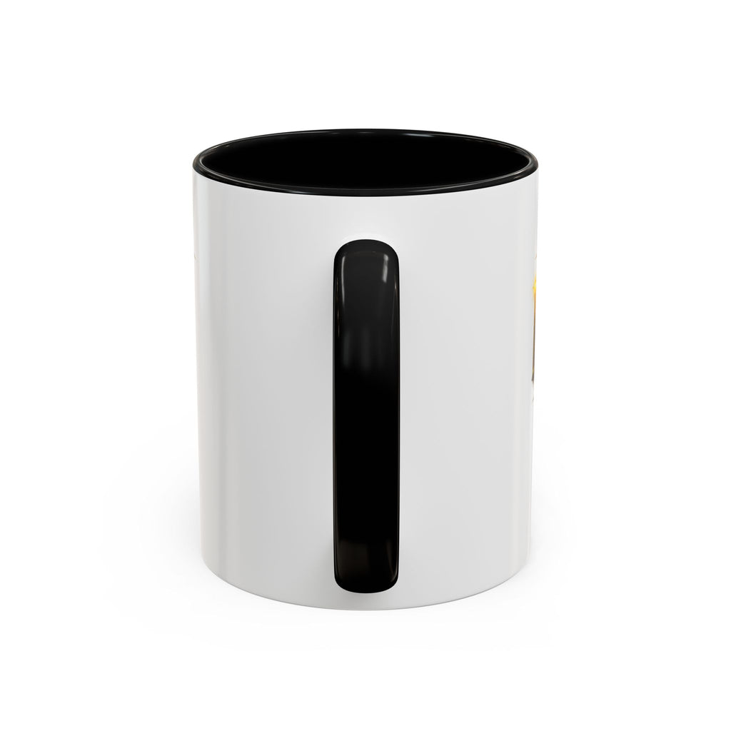 Active Elevation Unstoppable Coffee Mug — Gold Logo Accent Ceramic Mug (11/15oz)