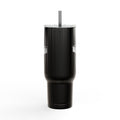 40oz Engraved Insulated Tumbler with Lid & Handle — Heavy-Duty Travel Cup