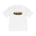 Active Elevation Moisture‑Wicking Tee — Gold Logo Performance Shirt