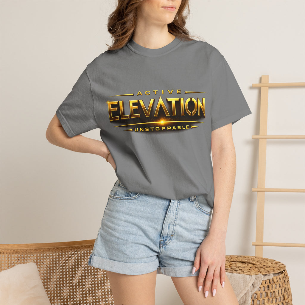 Elevation Active Tee — "Active Elevation Unstoppable" Graphic T-Shirt